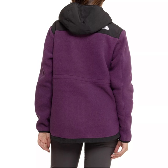 NEW The North Face Women’s Denali Polartec Hoodie Currant - Picture 2 of 5